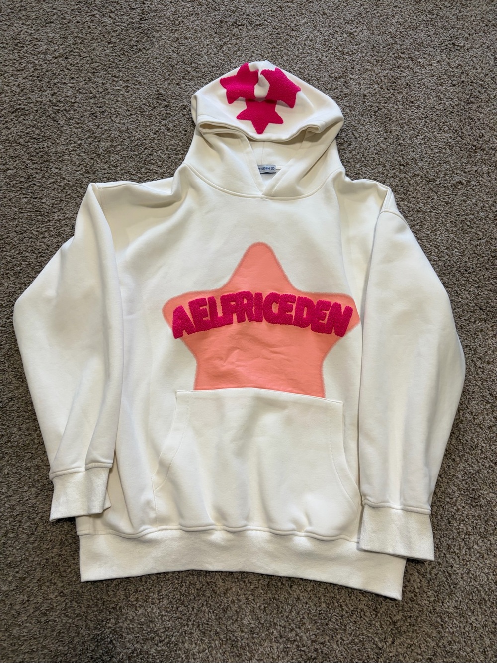 Aelfric Eden Vintage Star V303 Embroidered Hoodie Large